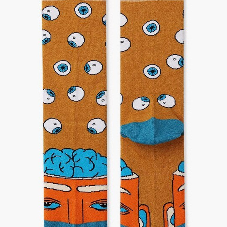 Y2k Indie Aesthetic Creative Abstract Socks
