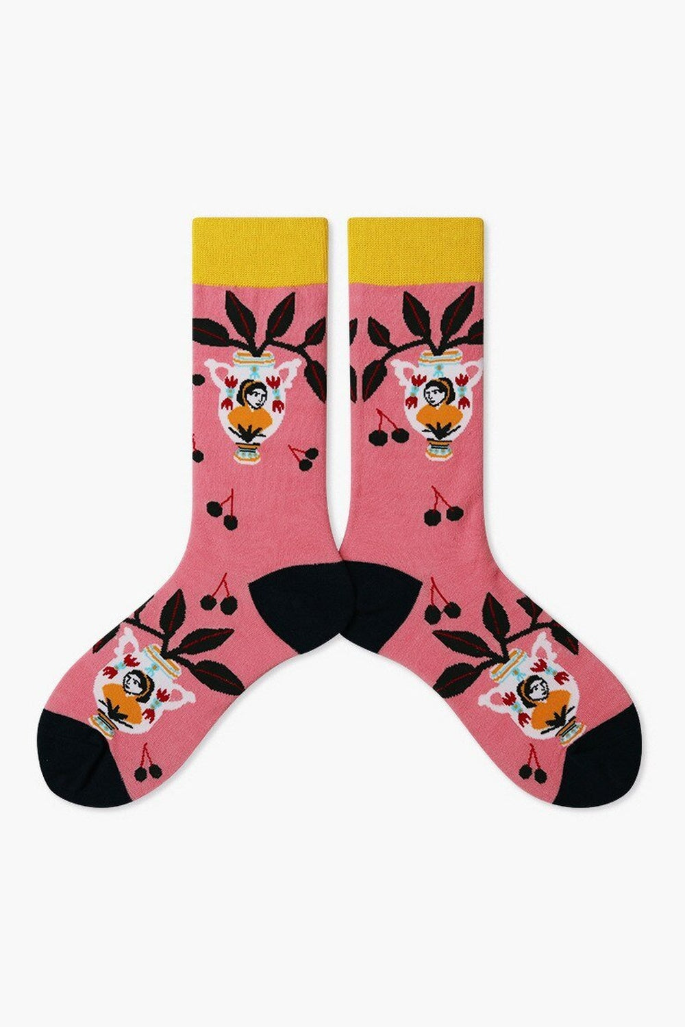 Y2k Indie Aesthetic Creative Abstract Socks