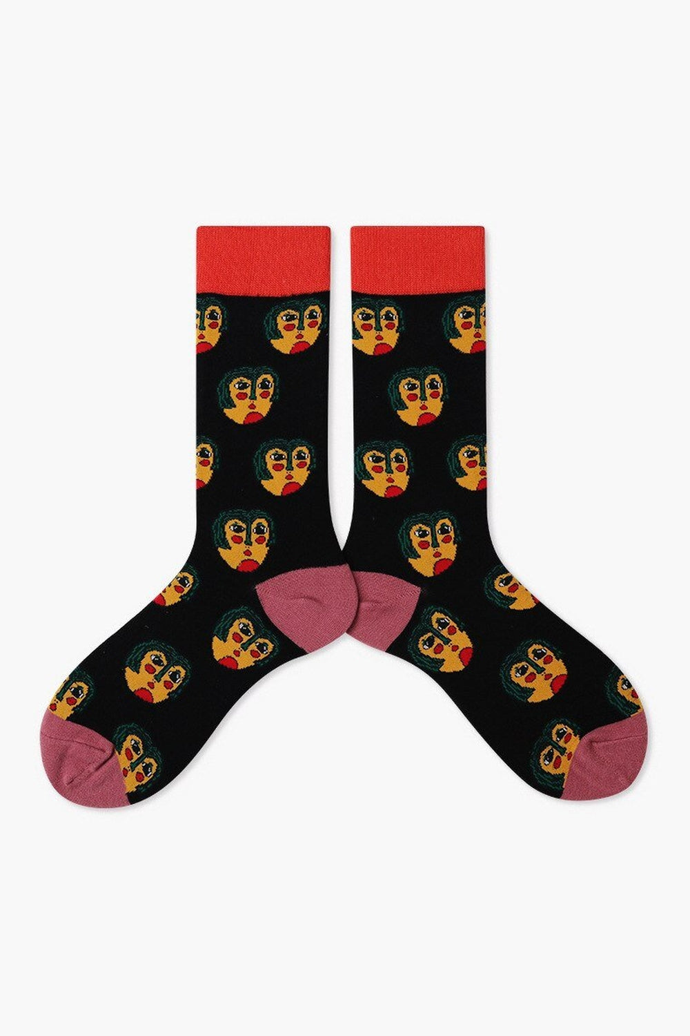 Y2k Indie Aesthetic Creative Abstract Socks