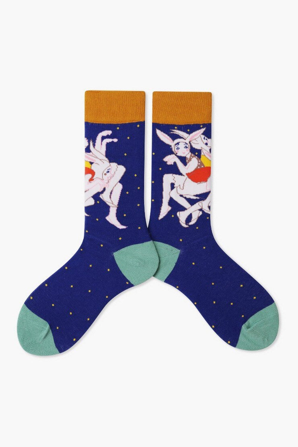 Y2k Indie Aesthetic Creative Abstract Socks