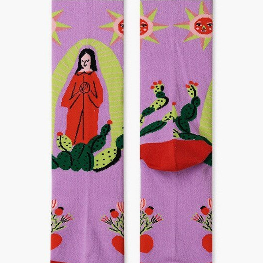 Y2k Indie Aesthetic Creative Abstract Socks