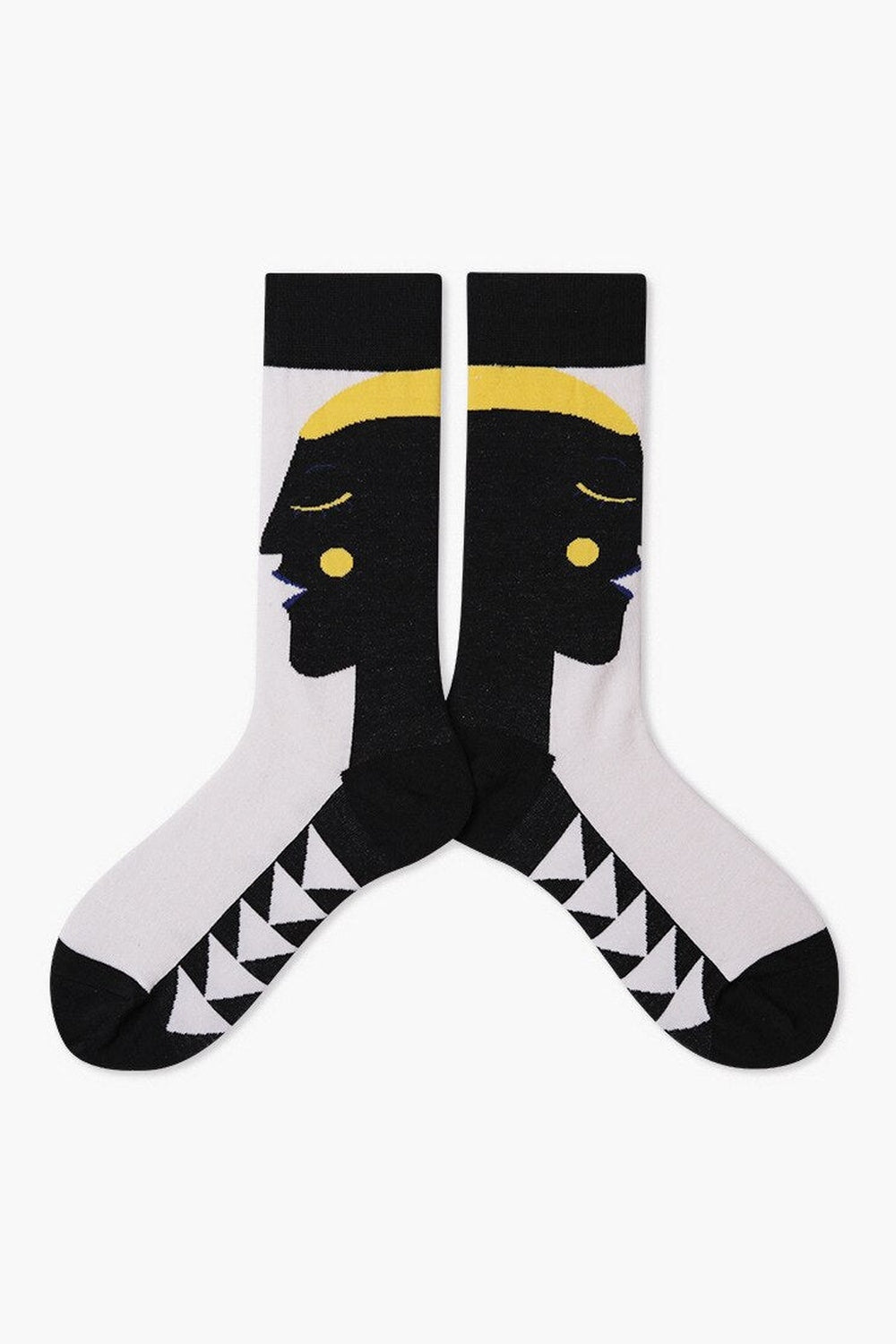 Y2k Indie Aesthetic Creative Abstract Socks