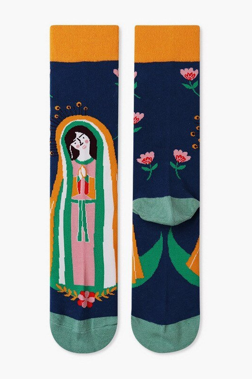 Y2k Indie Aesthetic Creative Abstract Socks