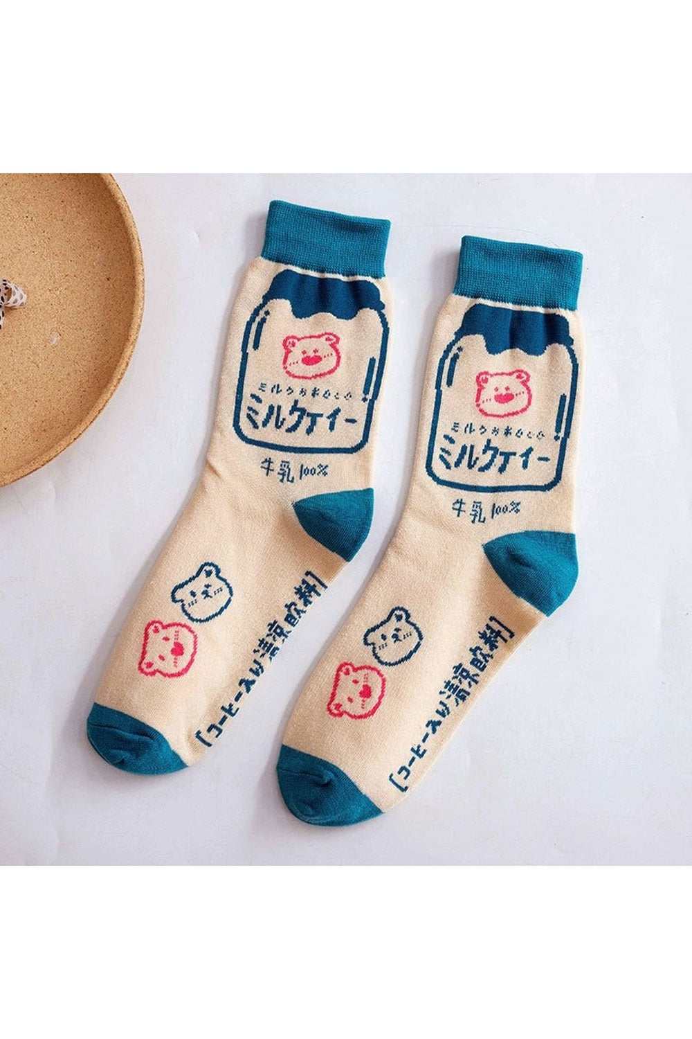 Y2k Indie Aesthetic Print Cotton Socks