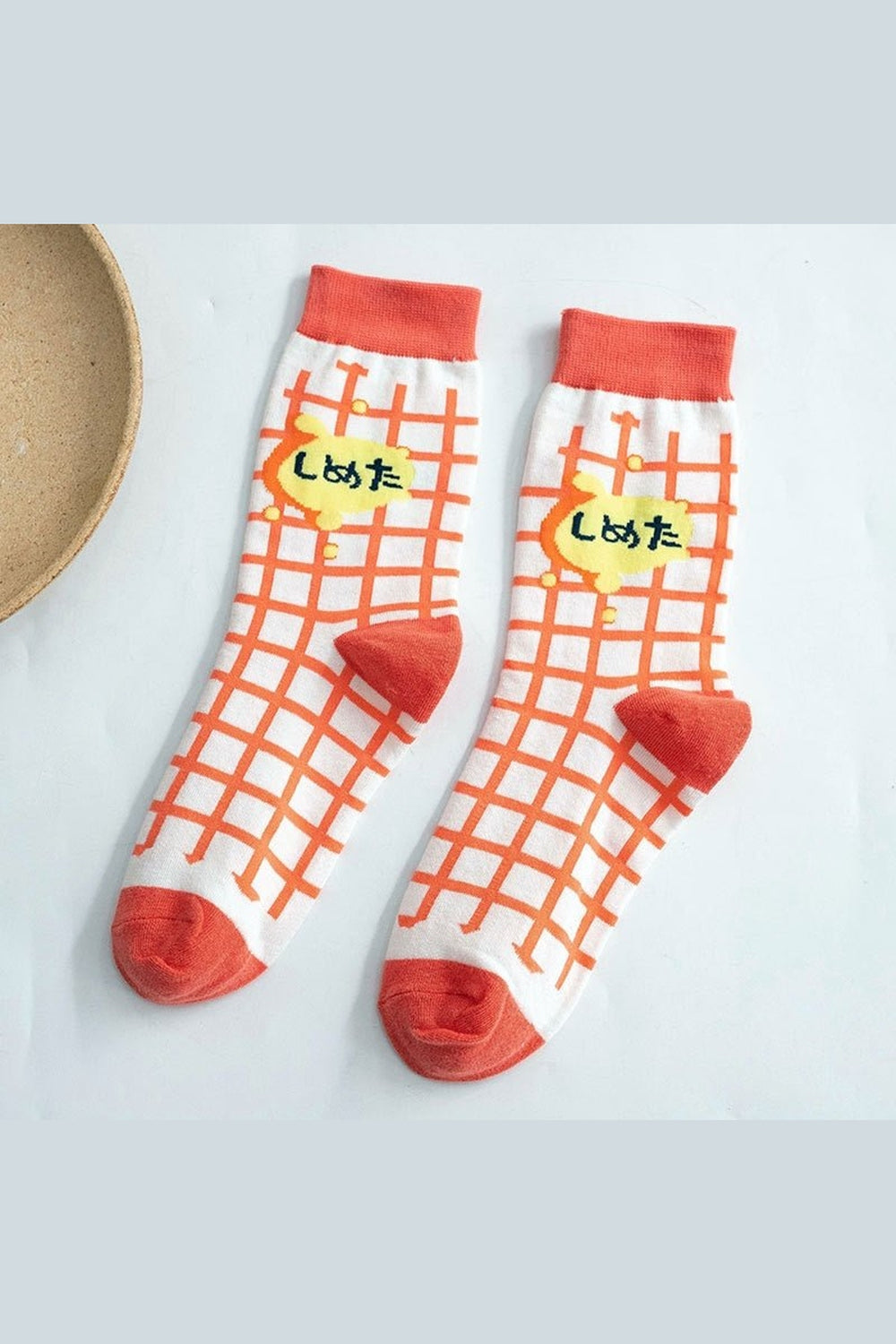 Y2k Indie Aesthetic Print Cotton Socks