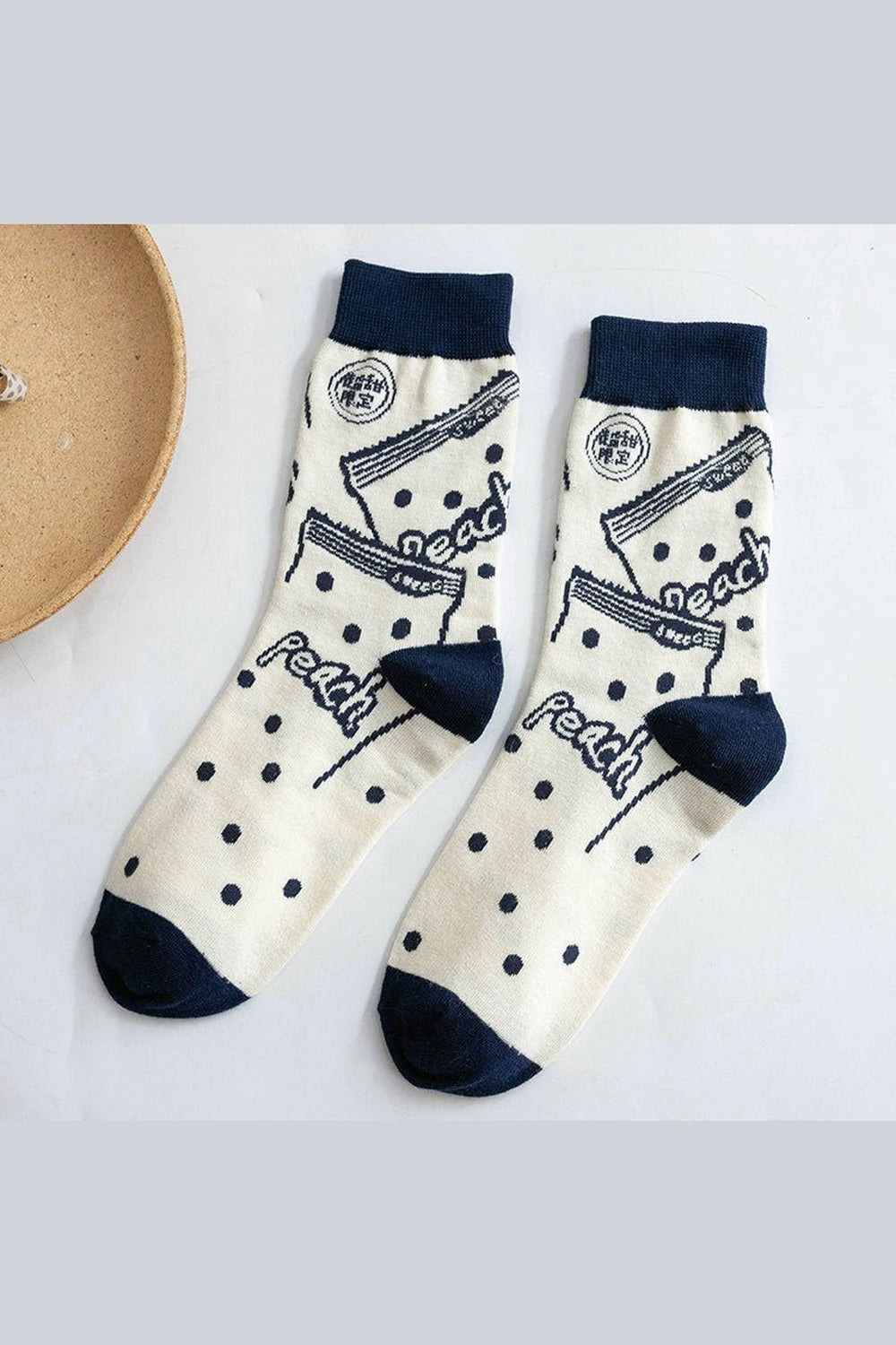 Y2k Indie Aesthetic Print Cotton Socks