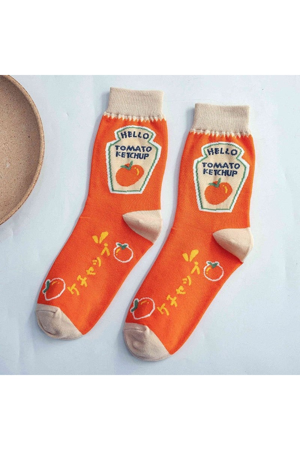Y2k Indie Aesthetic Print Cotton Socks
