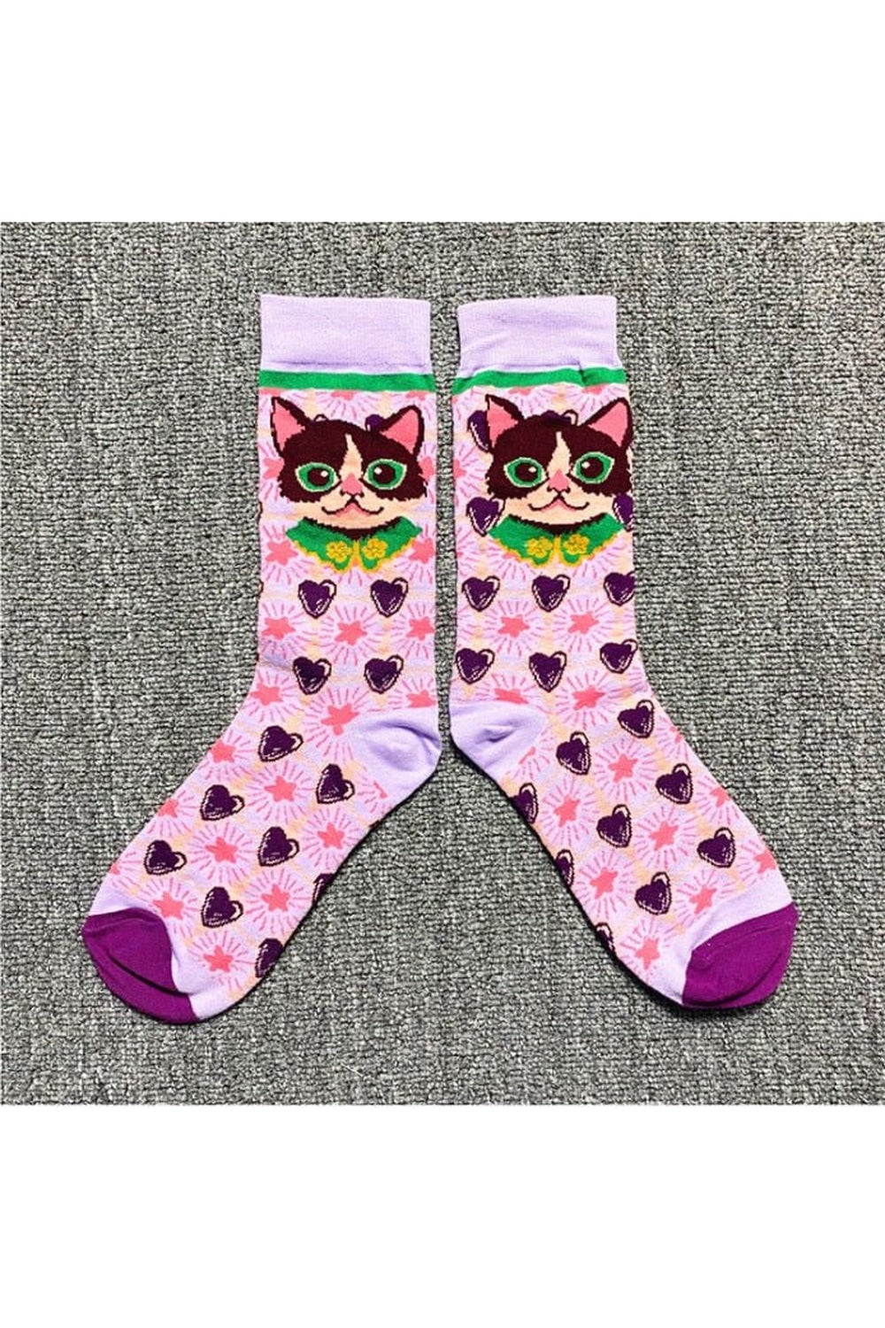 Y2k Indie Aesthetic Print Cute Socks