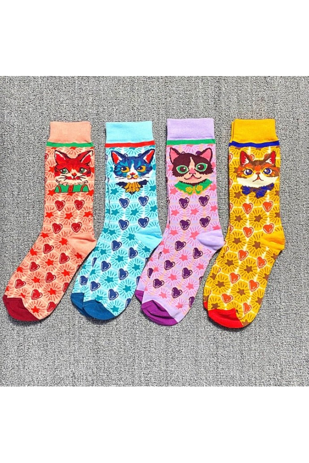 Y2k Indie Aesthetic Print Cute Socks