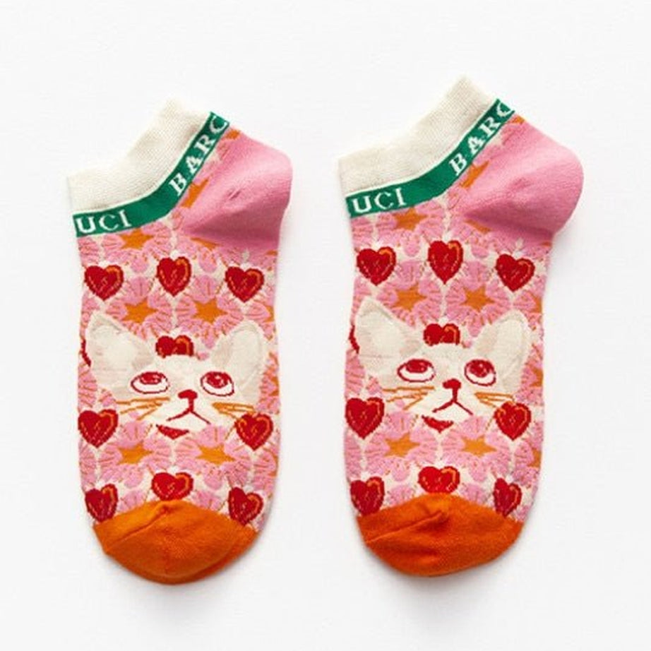 Y2k Indie Aesthetic Print Cute Socks