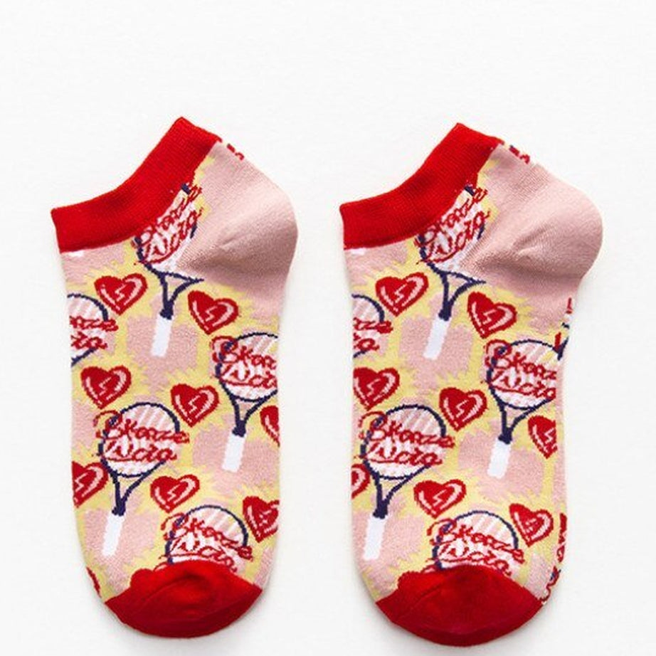 Y2k Indie Aesthetic Print Cute Socks