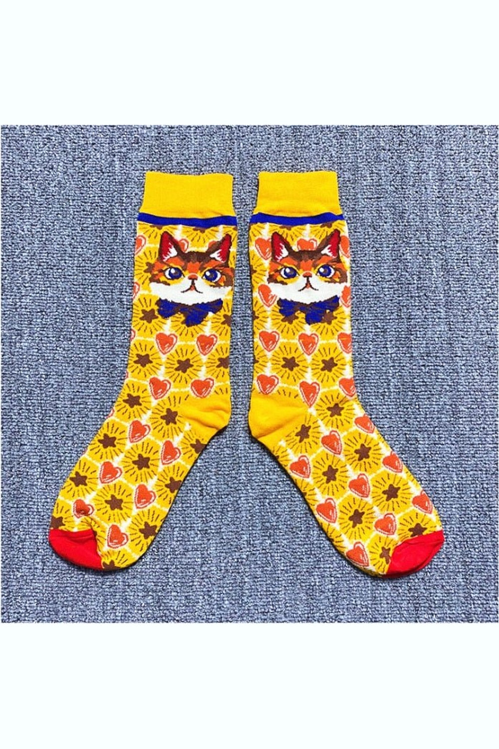 Y2k Indie Aesthetic Print Cute Socks