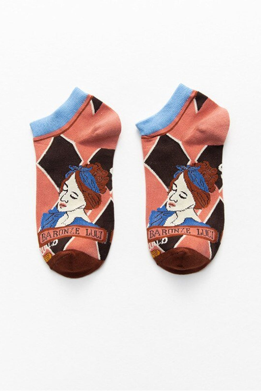 Y2k Indie Aesthetic Print Cute Socks