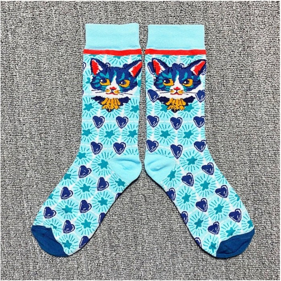 Y2k Indie Aesthetic Print Cute Socks