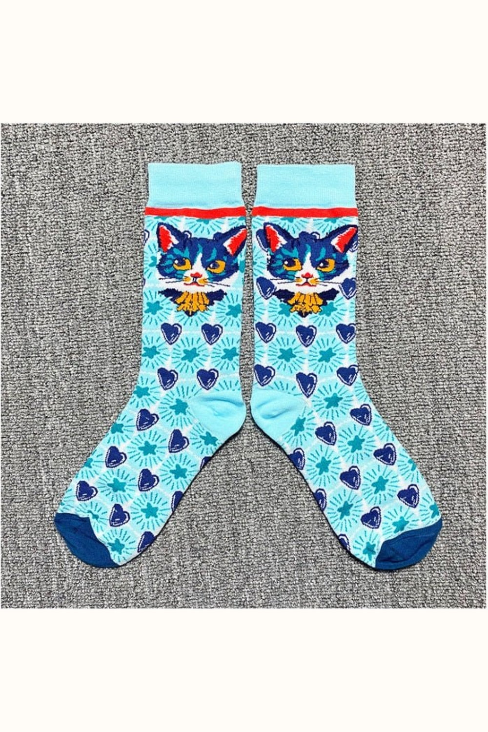 Y2k Indie Aesthetic Print Cute Socks