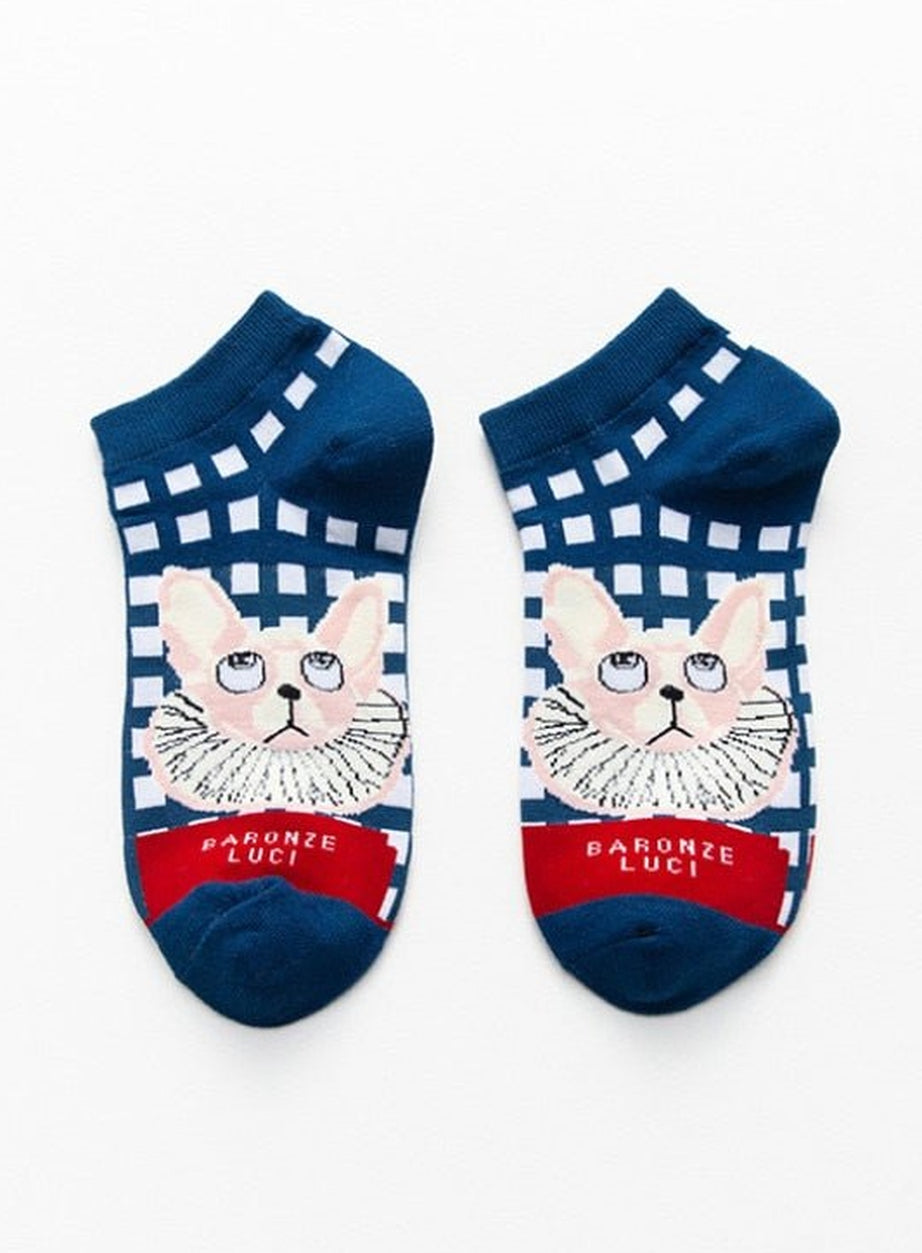 Y2k Indie Aesthetic Print Cute Socks