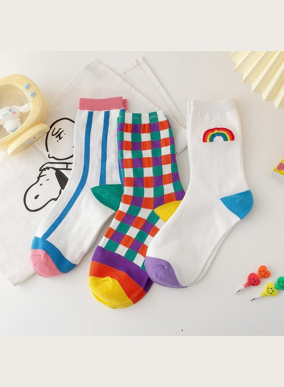 Y2k Indie Aesthetic Style Cotton Socks