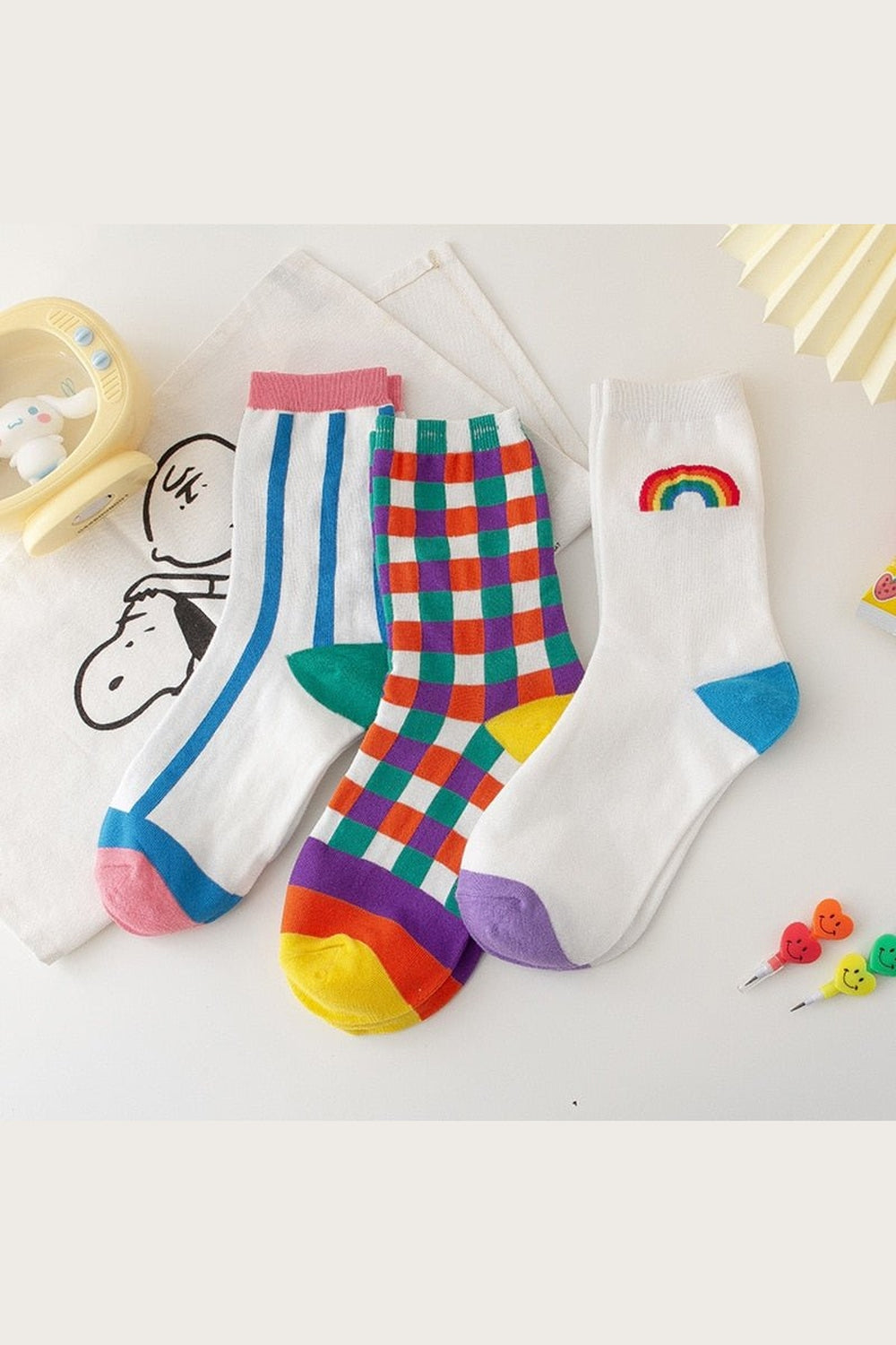 Y2k Indie Aesthetic Style Cotton Socks