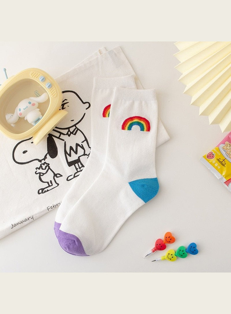 Y2k Indie Aesthetic Style Cotton Socks