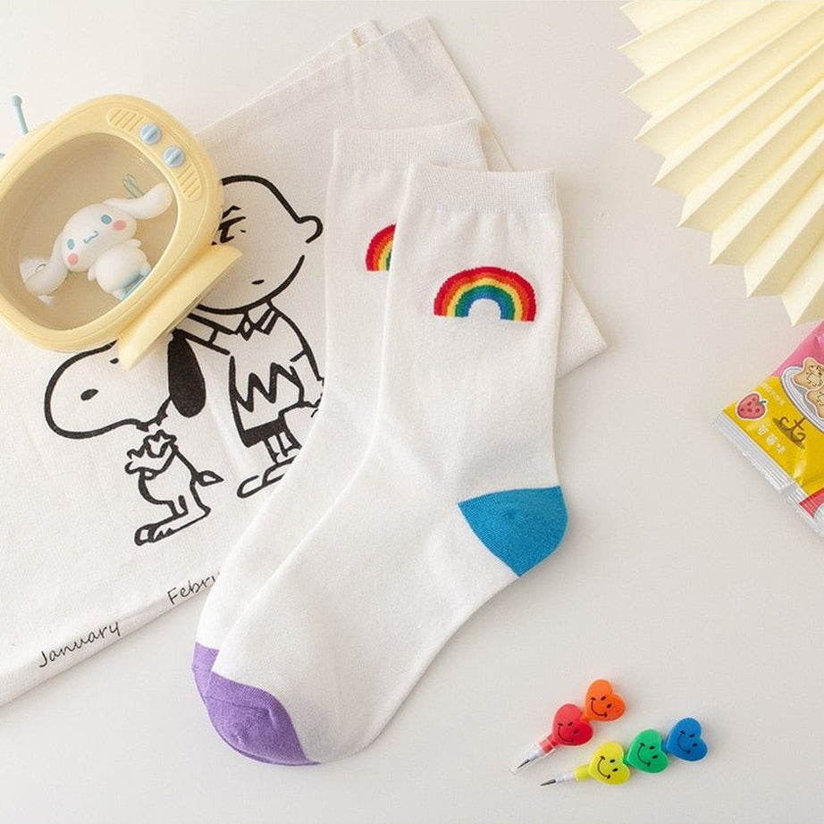 Y2k Indie Aesthetic Style Cotton Socks