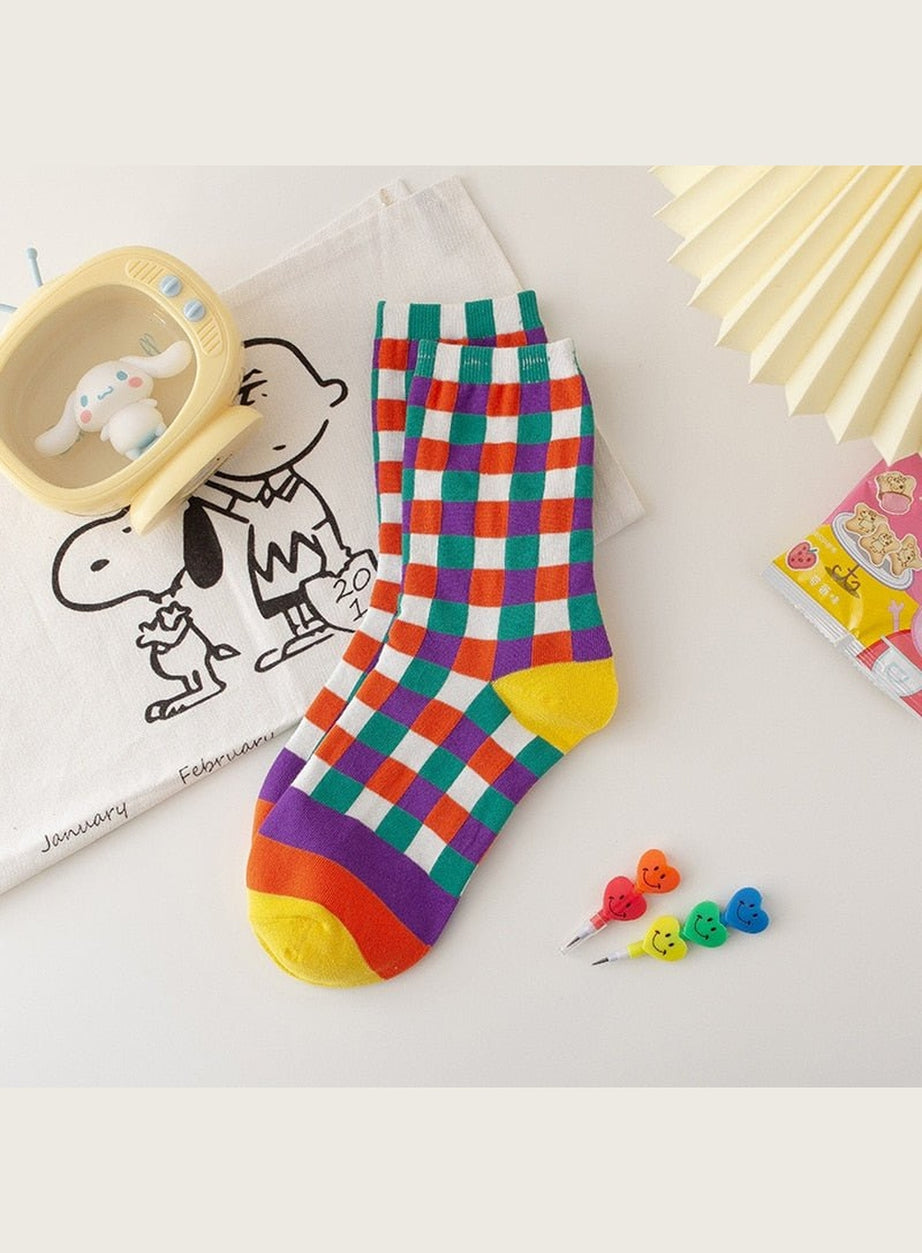 Y2k Indie Aesthetic Style Cotton Socks