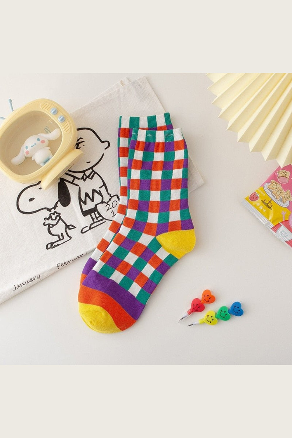 Y2k Indie Aesthetic Style Cotton Socks