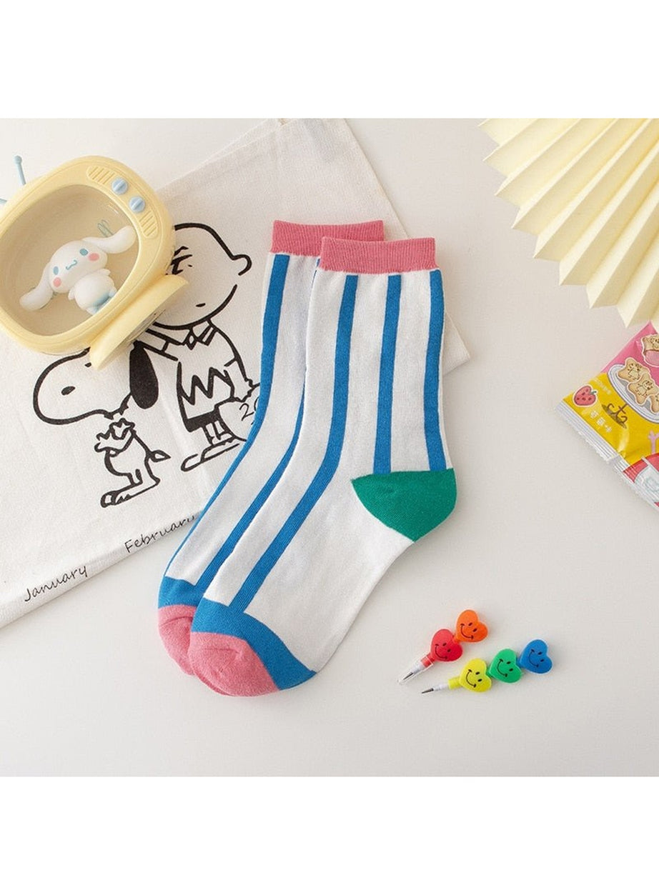 Y2k Indie Aesthetic Style Cotton Socks