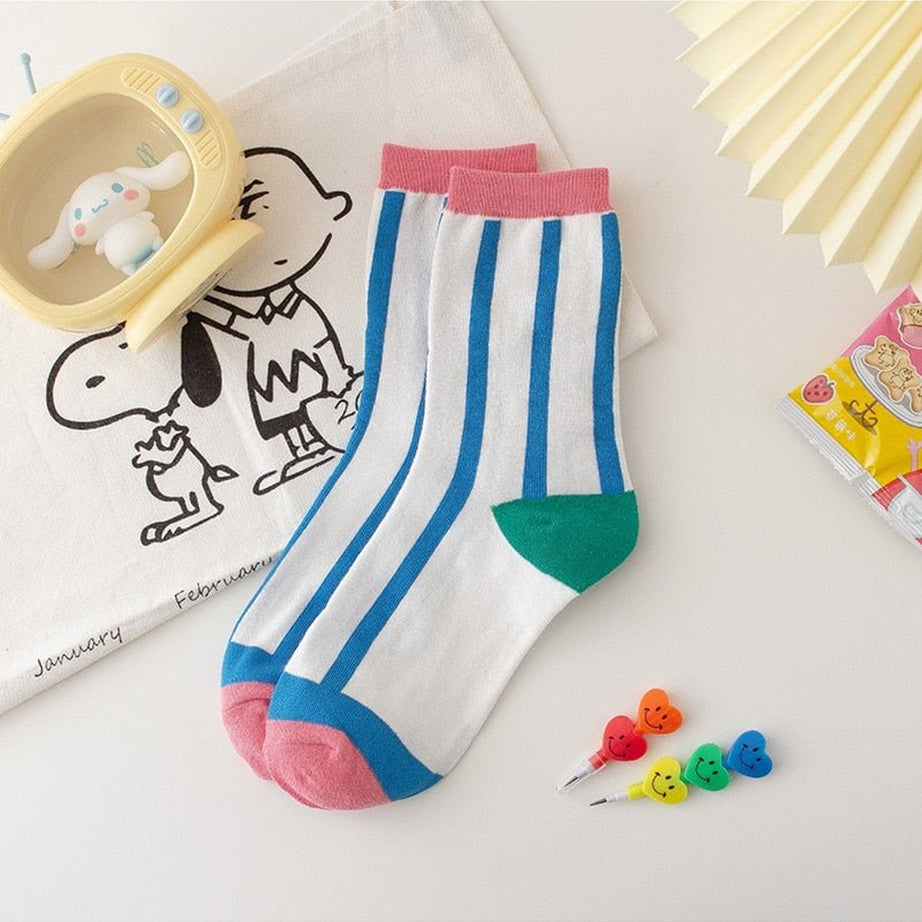 Y2k Indie Aesthetic Style Cotton Socks