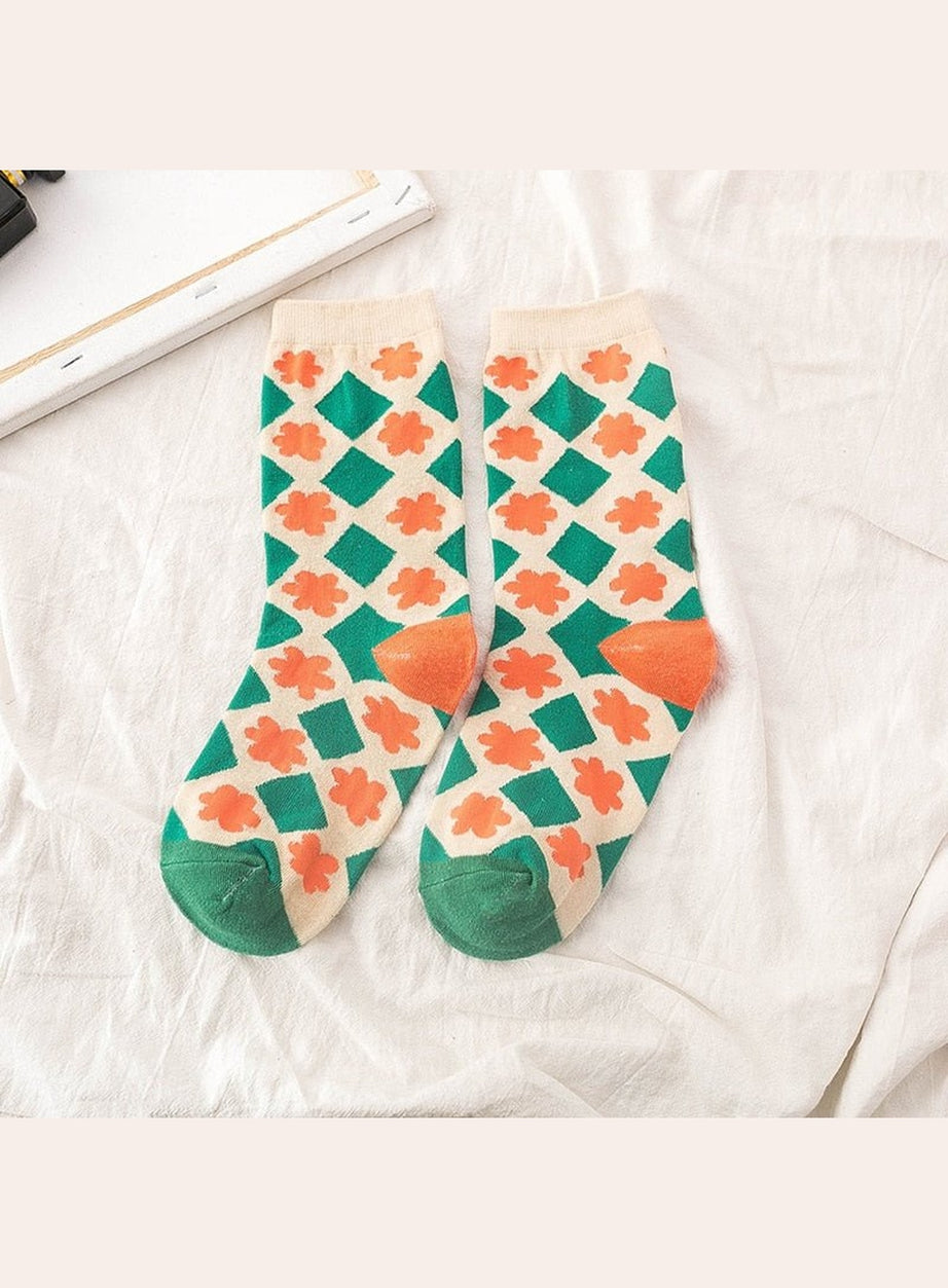 Y2k Indie Aesthetic Style Cotton Socks