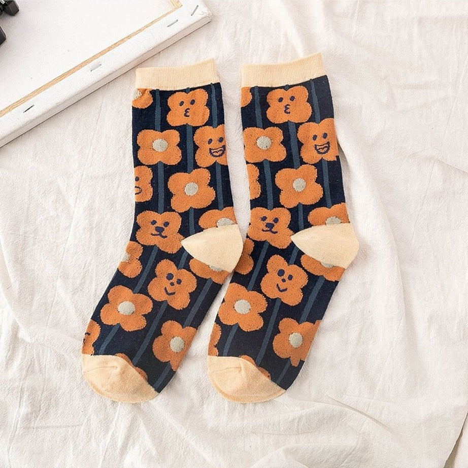 Y2k Indie Aesthetic Style Cotton Socks