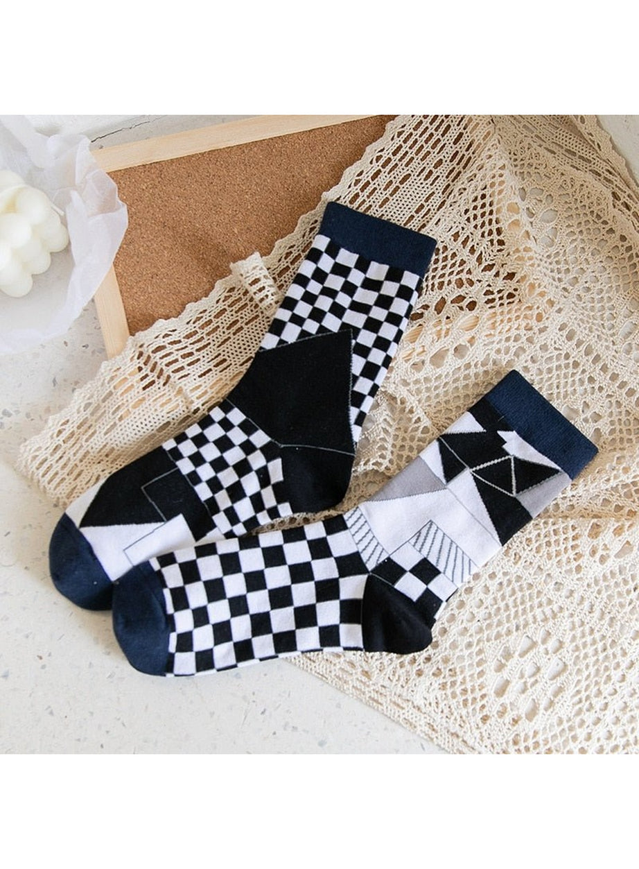 Y2k Indie Creative Sock