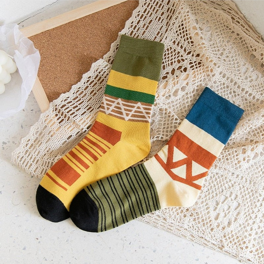 Y2k Indie Creative Sock
