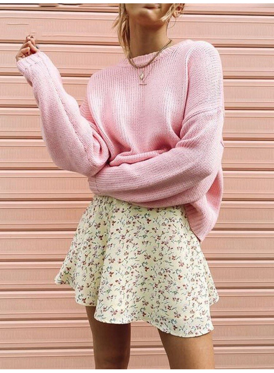 Y2k Indie Floral Summer Skirt