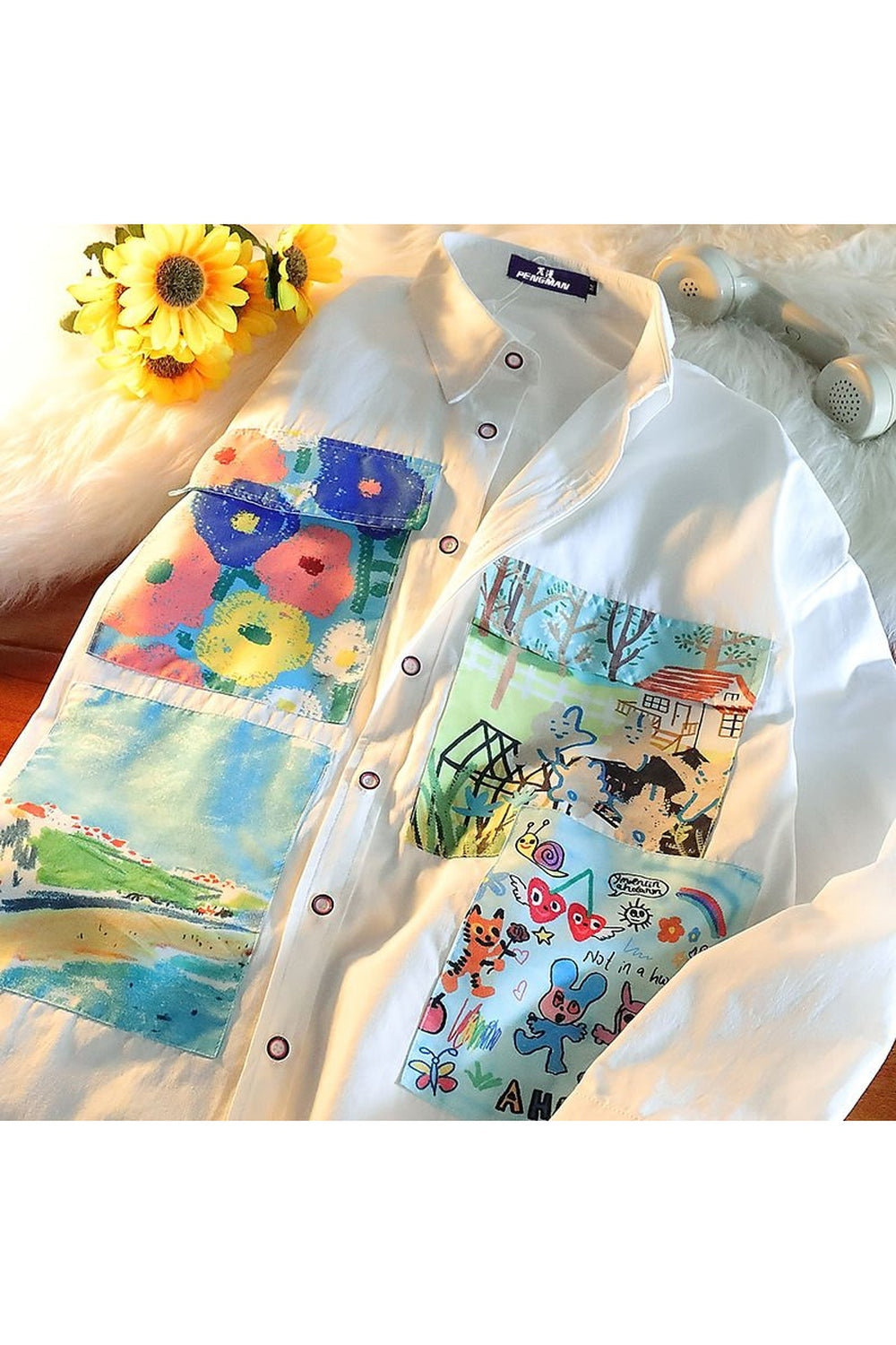 Y2k Indie Street Style Spring Shirt