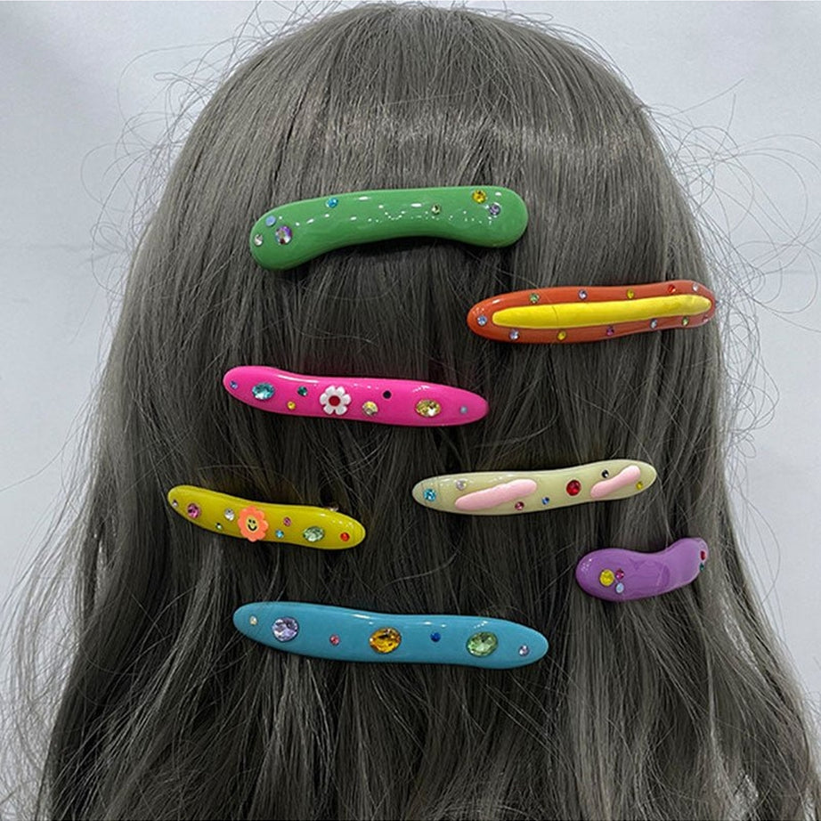 Y2k Indie Style Colorful Hair Clips