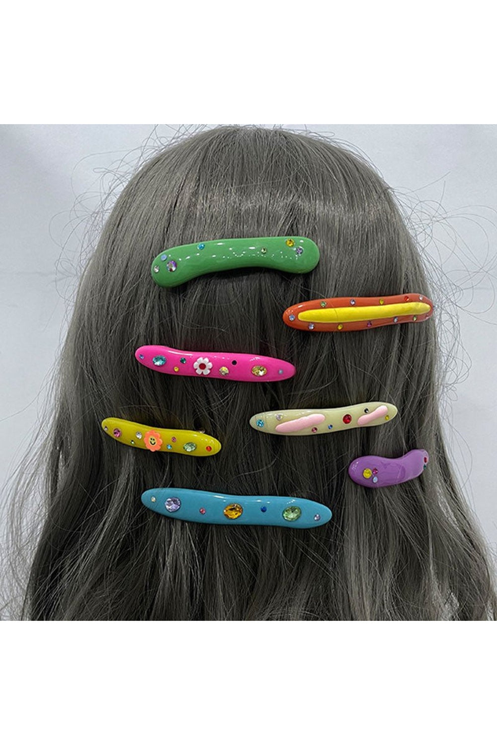 Y2k Indie Style Colorful Hair Clips