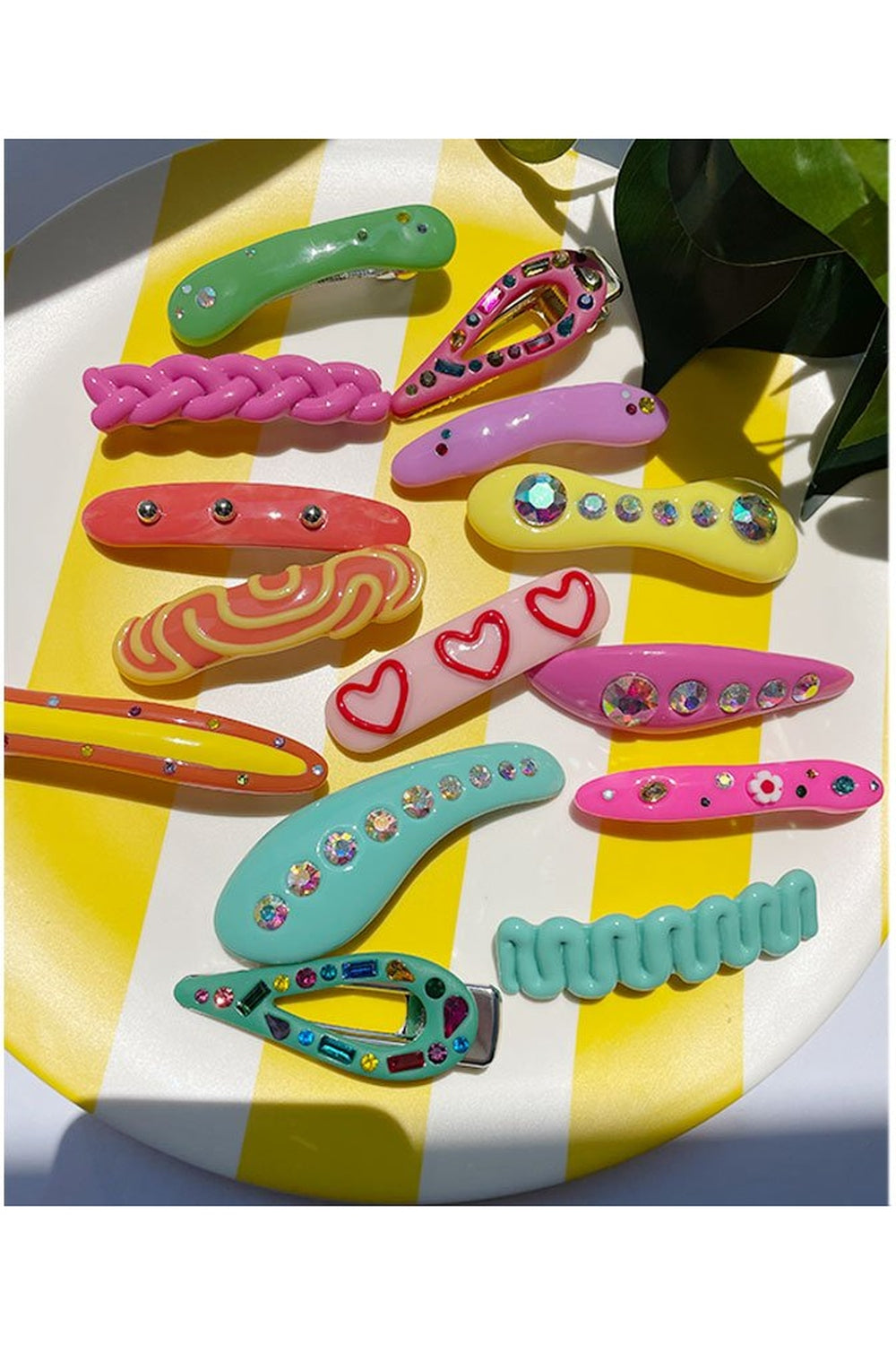 Y2k Indie Style Colorful Hair Clips