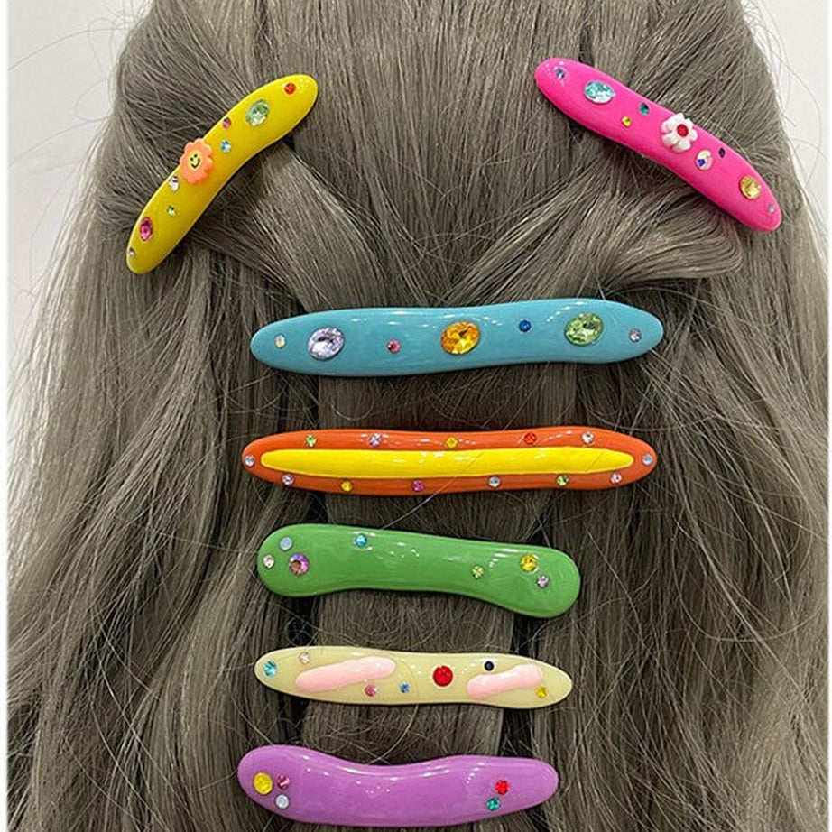 Y2k Indie Style Colorful Hair Clips