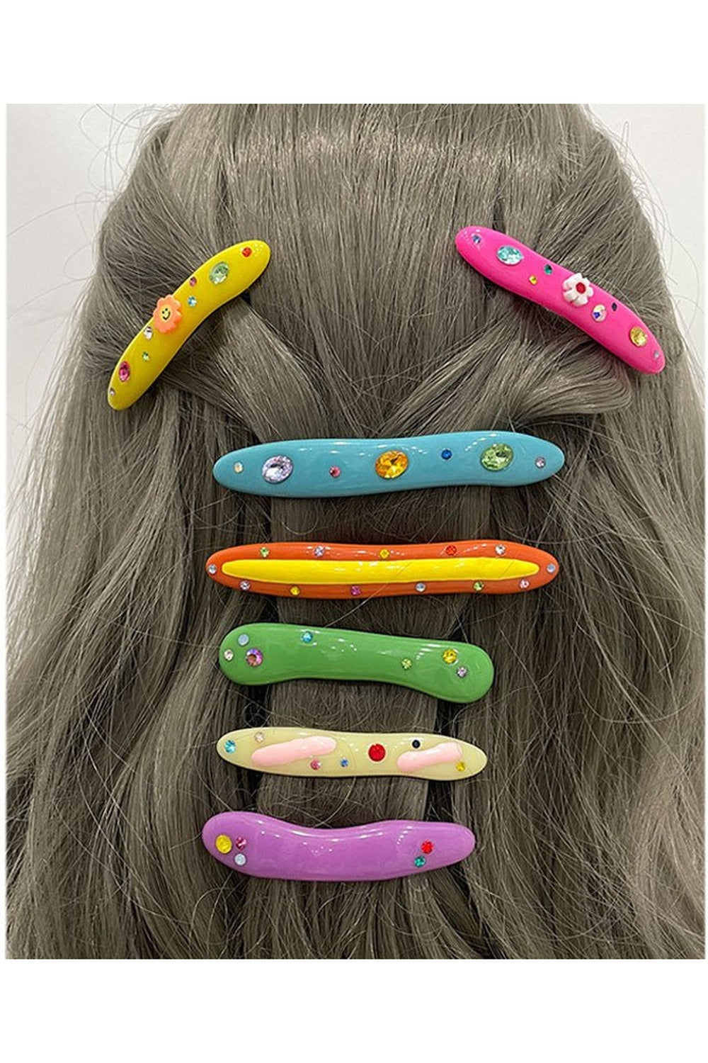 Y2k Indie Style Colorful Hair Clips