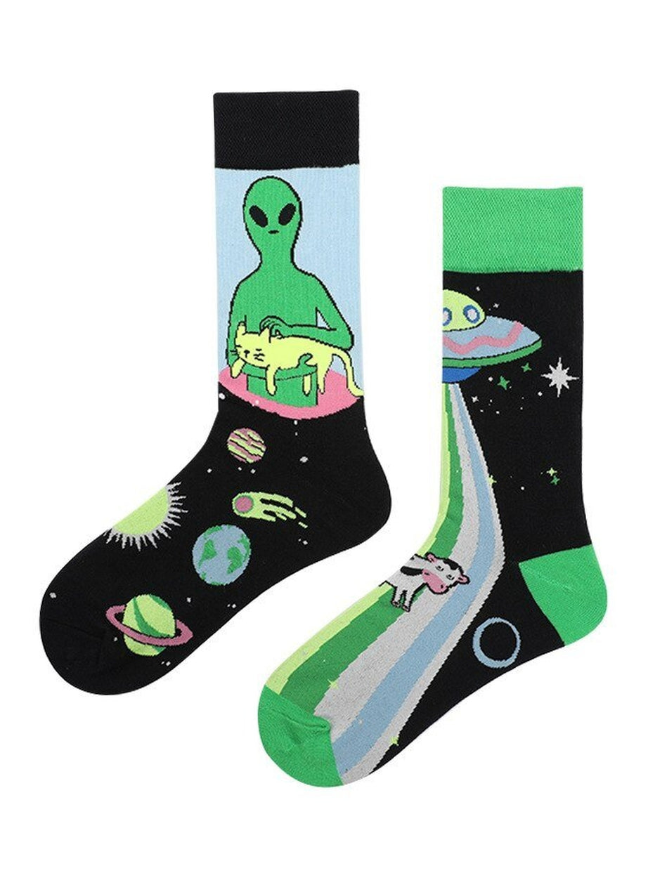 Y2k Indie Style Socks