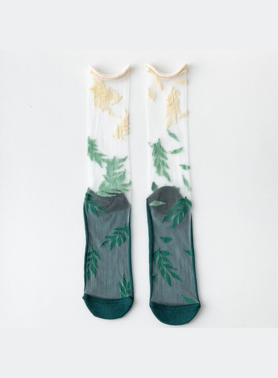 Y2k Indie Summer Socks