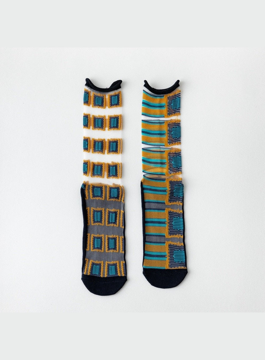Y2k Indie Summer Socks