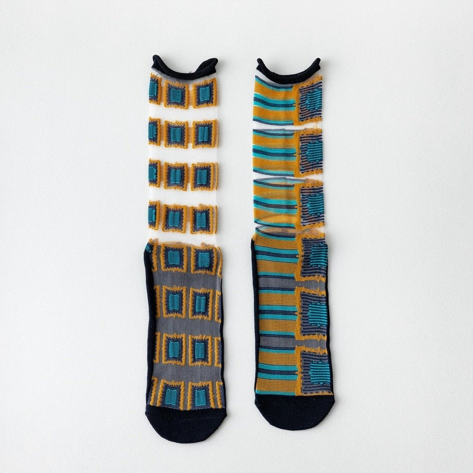 Y2k Indie Summer Socks