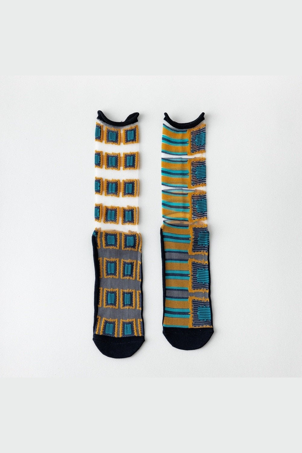 Y2k Indie Summer Socks