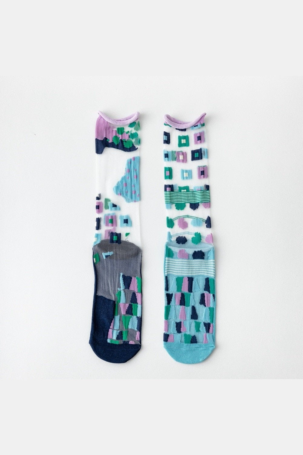 Y2k Indie Summer Socks