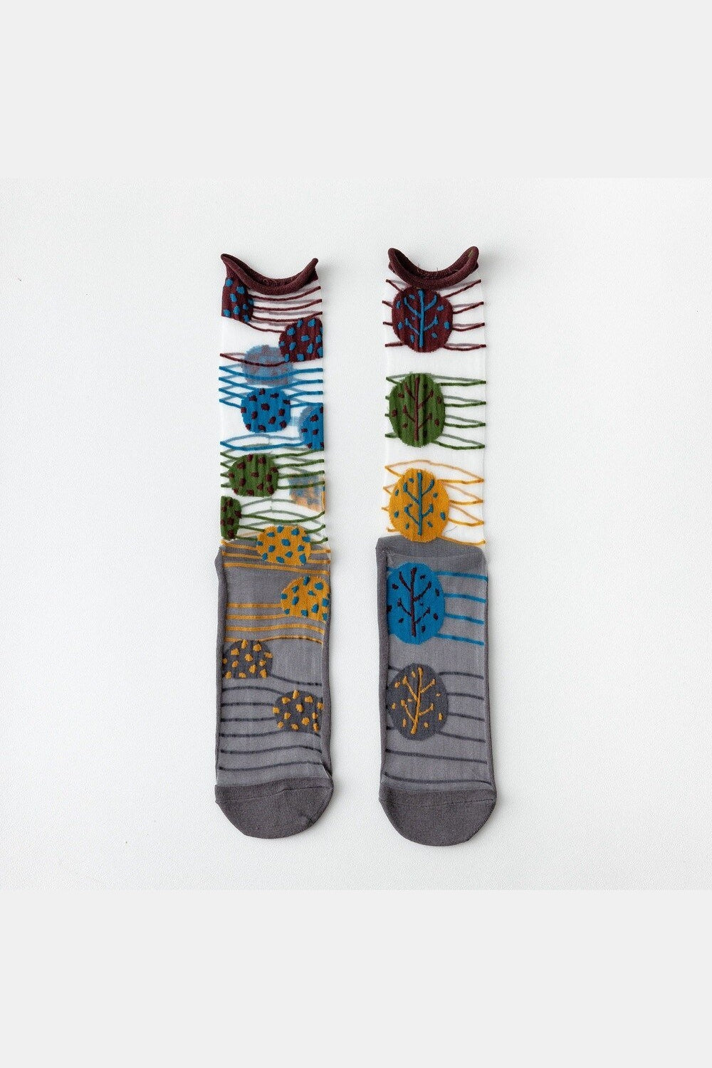 Y2k Indie Summer Socks