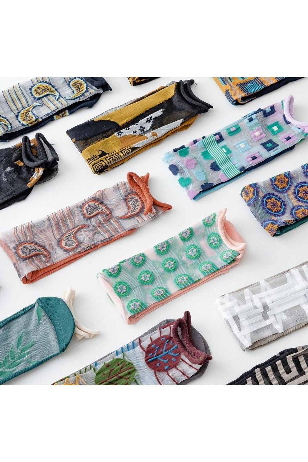 Y2k Indie Summer Socks