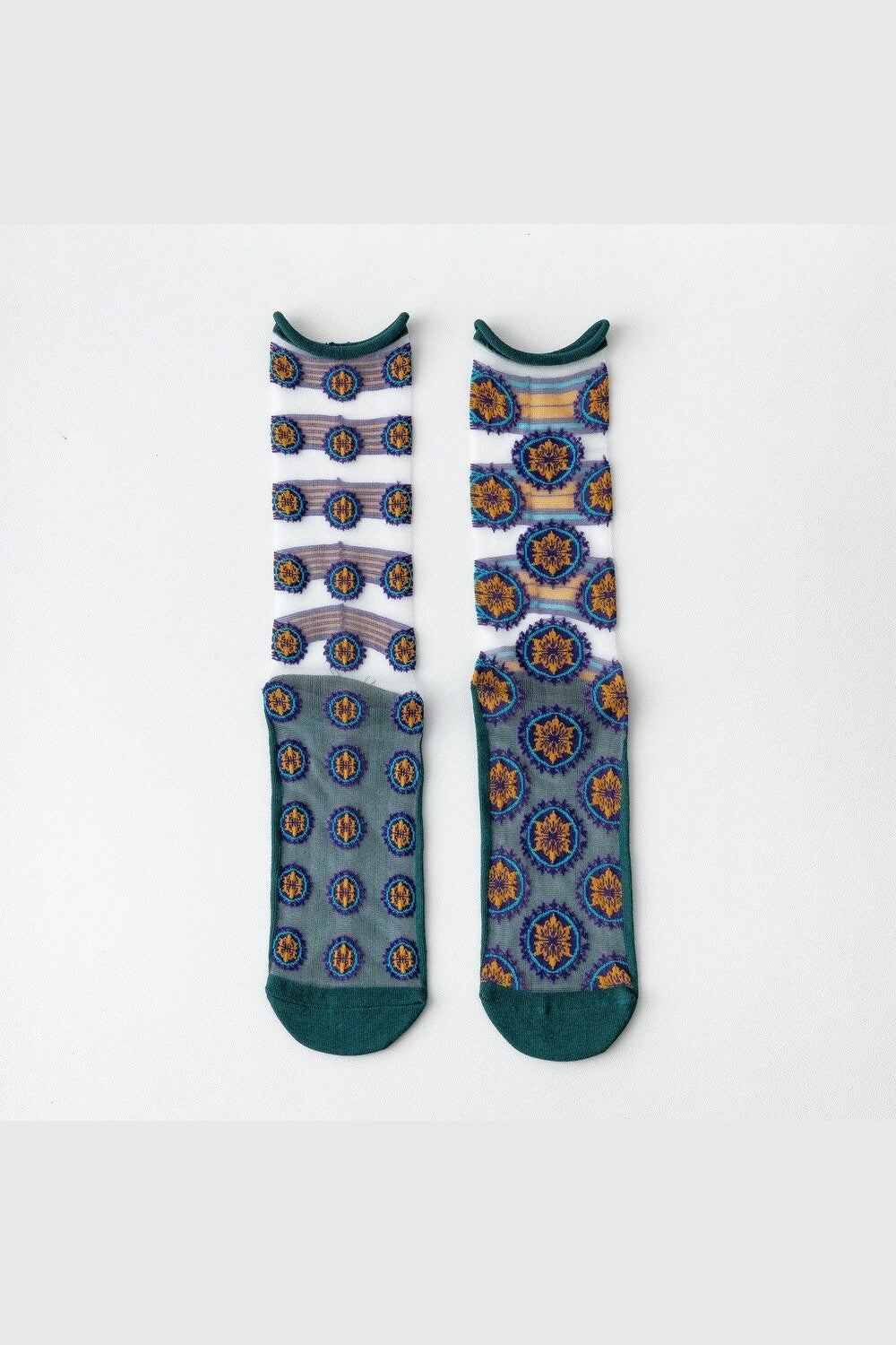 Y2k Indie Summer Socks