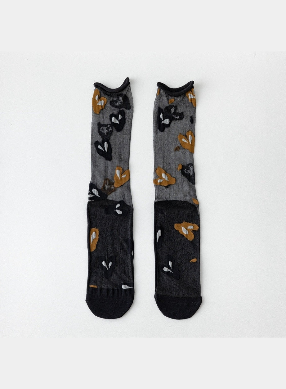 Y2k Indie Summer Socks