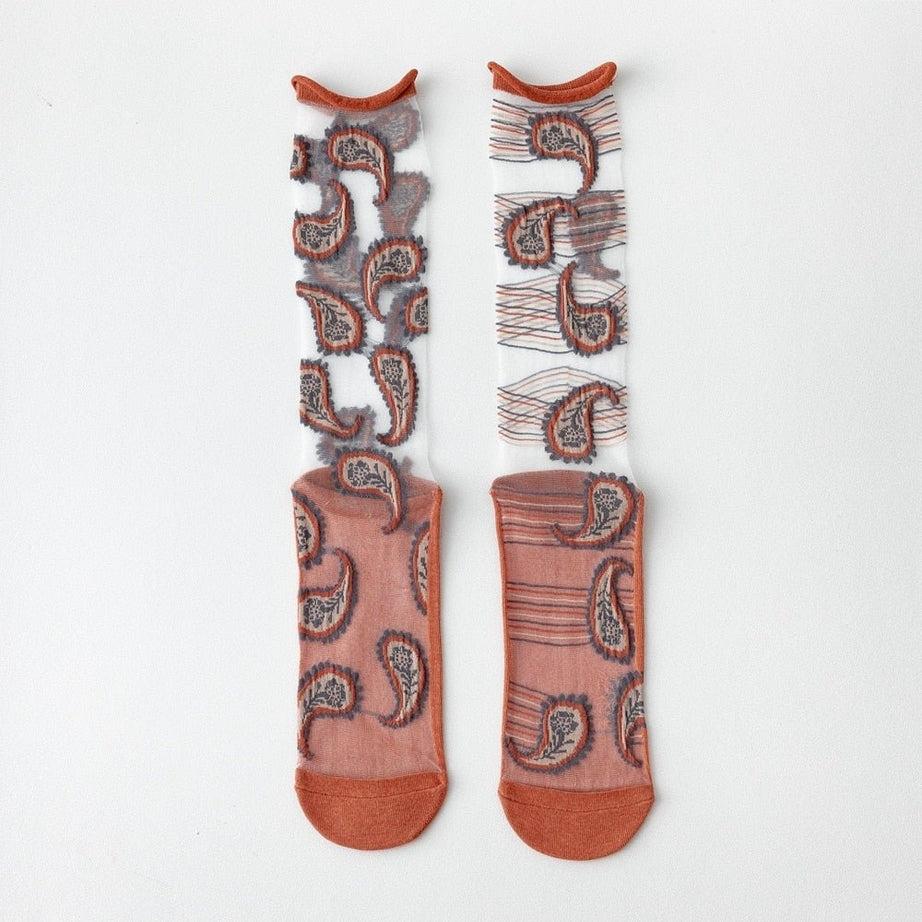 Y2k Indie Summer Socks